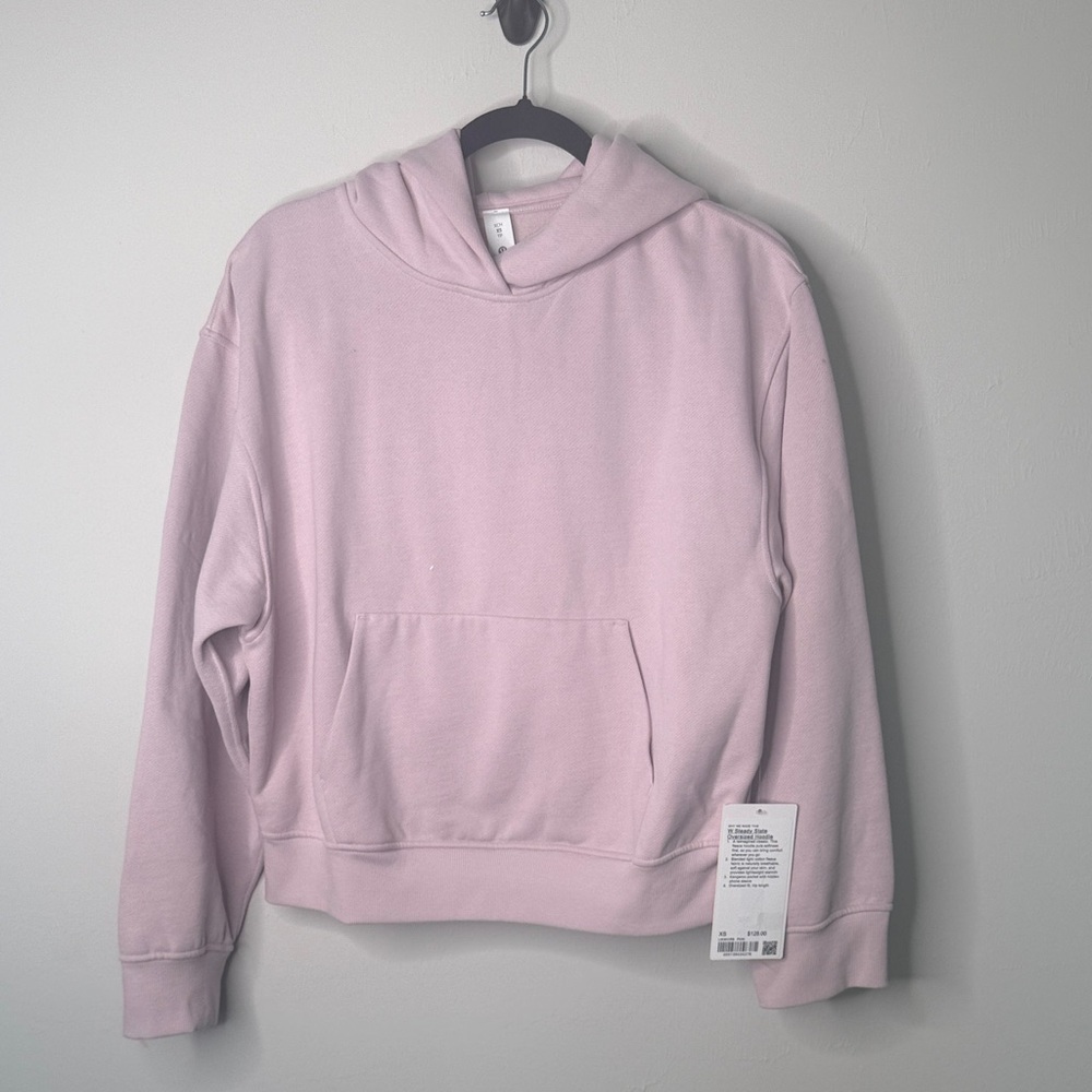lululemon athletica Light Pink Hoodie Sweatshirt NWOT
